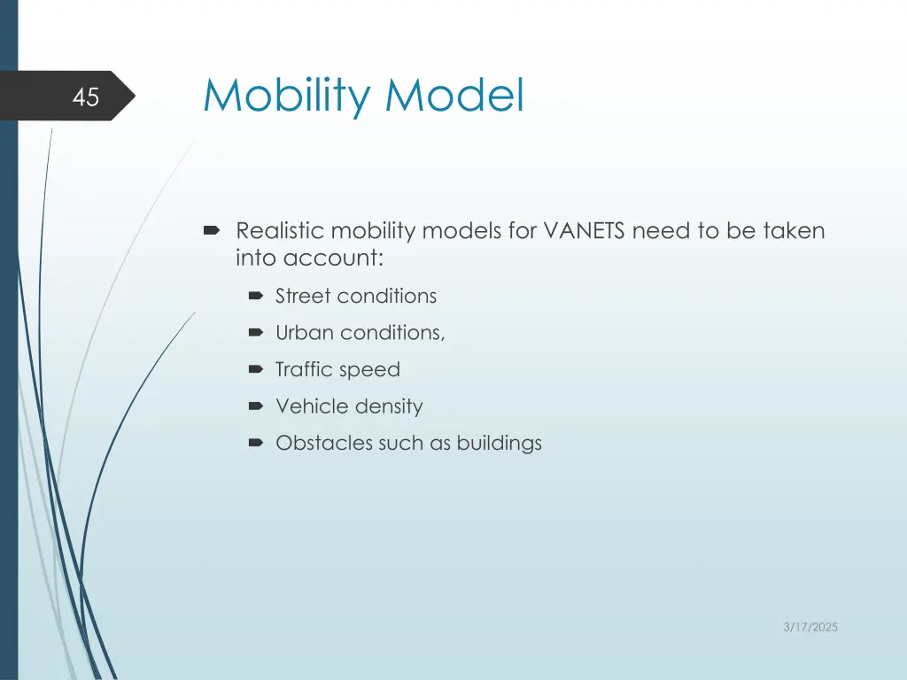 mobility model