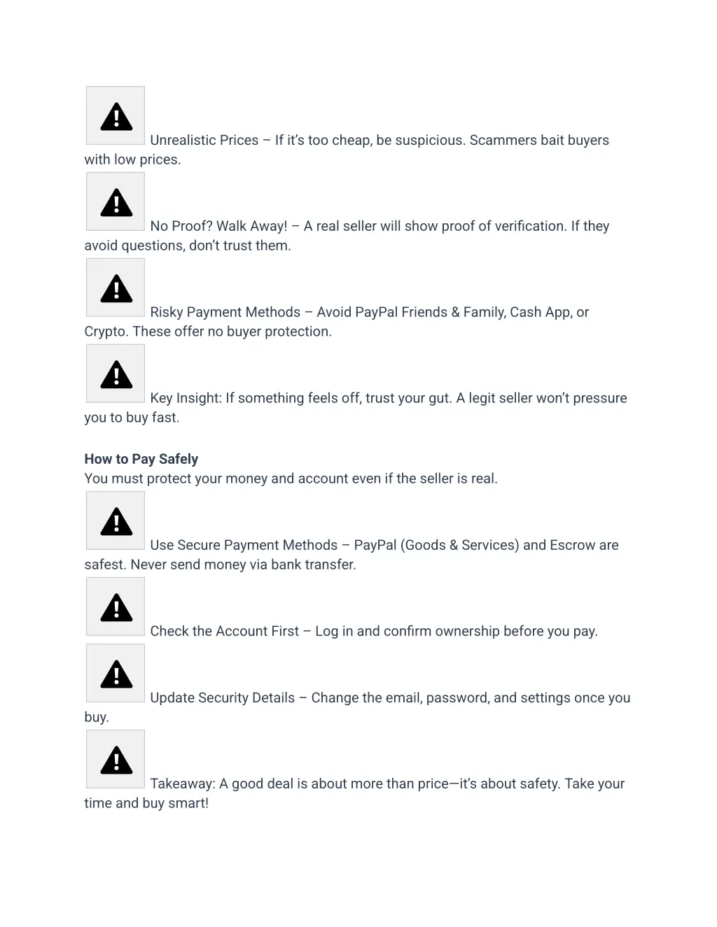 unrealistic prices if it s too cheap