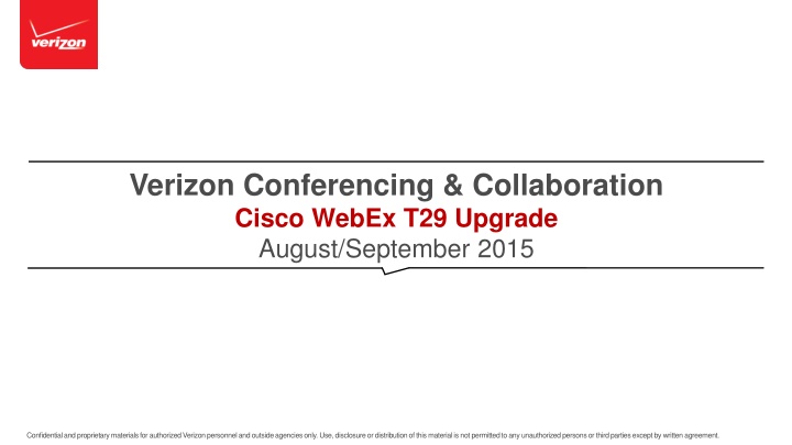 verizon conferencing collaboration cisco webex