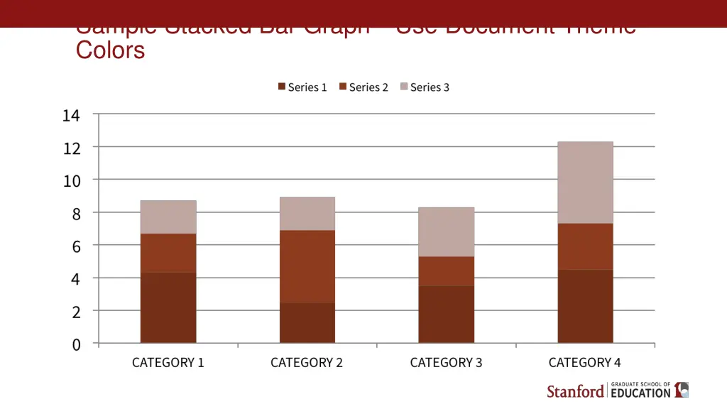 sample stacked bar graph use document theme colors