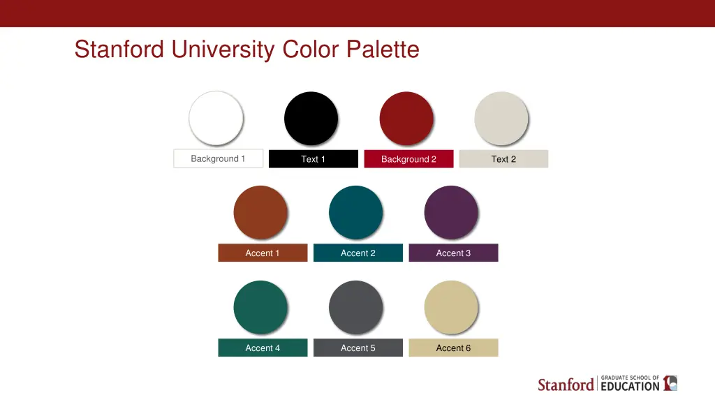stanford university color palette