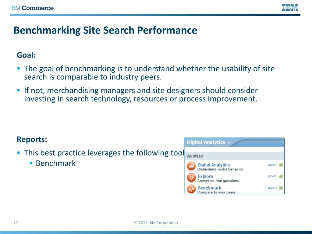benchmarking site search performance