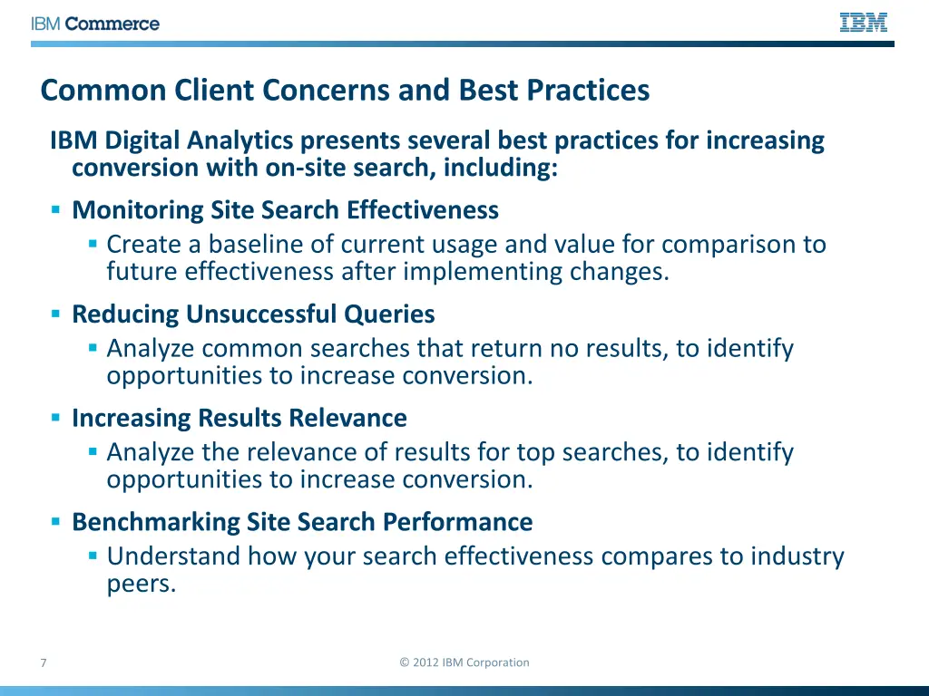 common client concerns and best practices