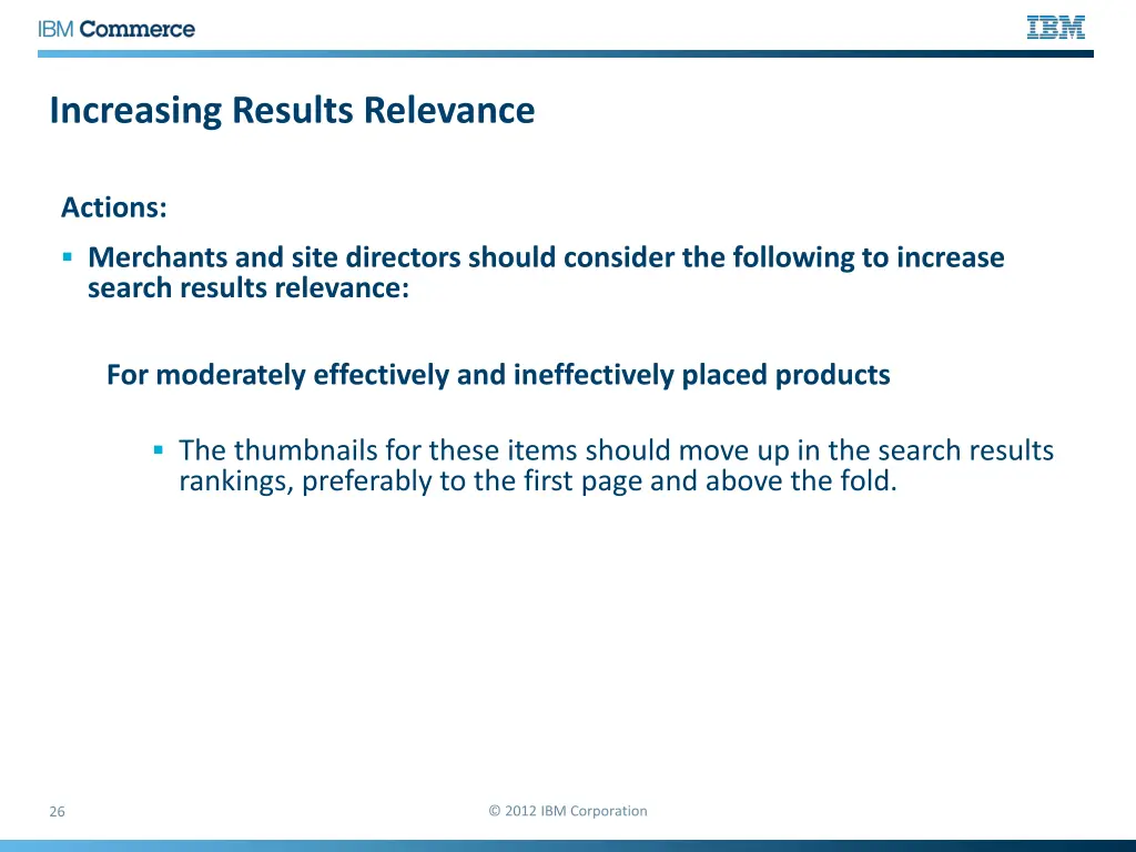 increasing results relevance 5