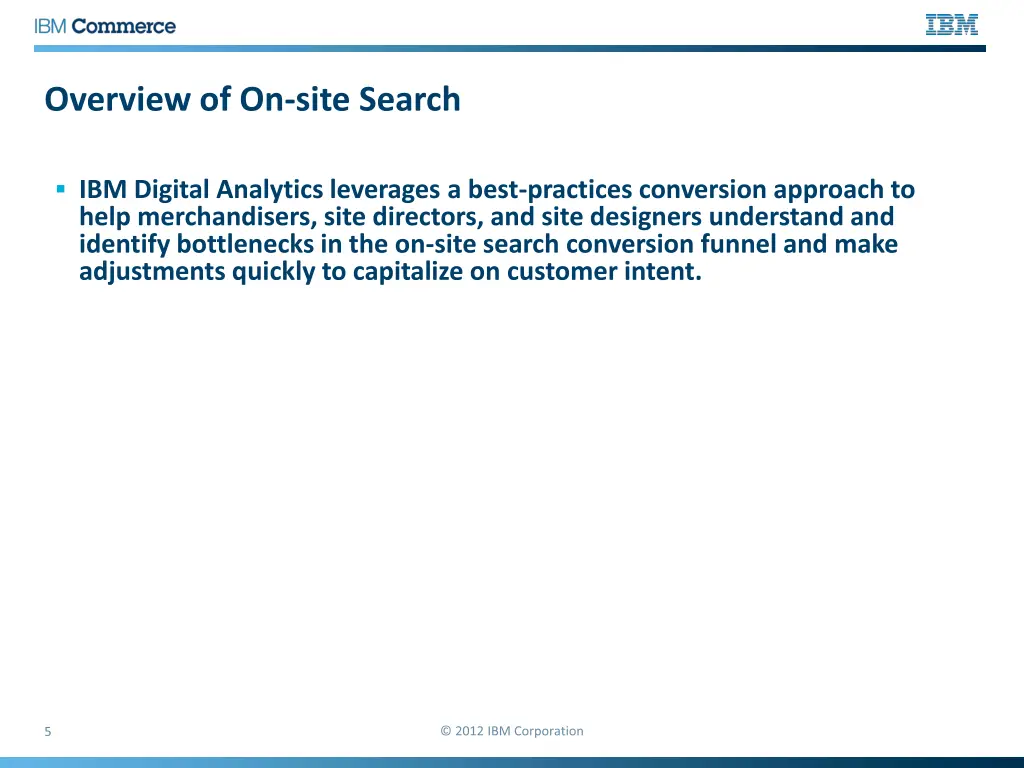 overview of on site search 2