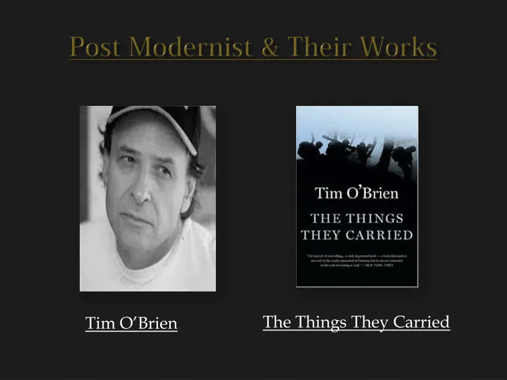 the things they carried