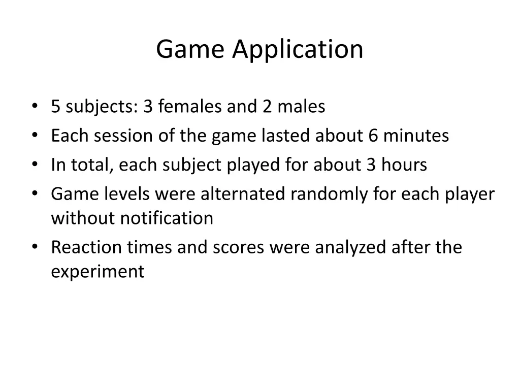 game application 3