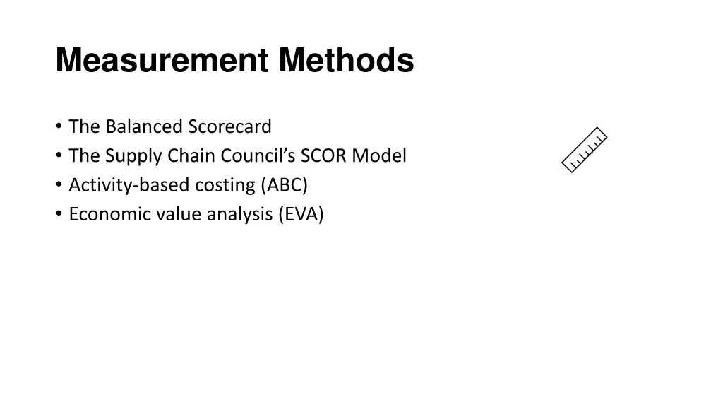 measurement methods