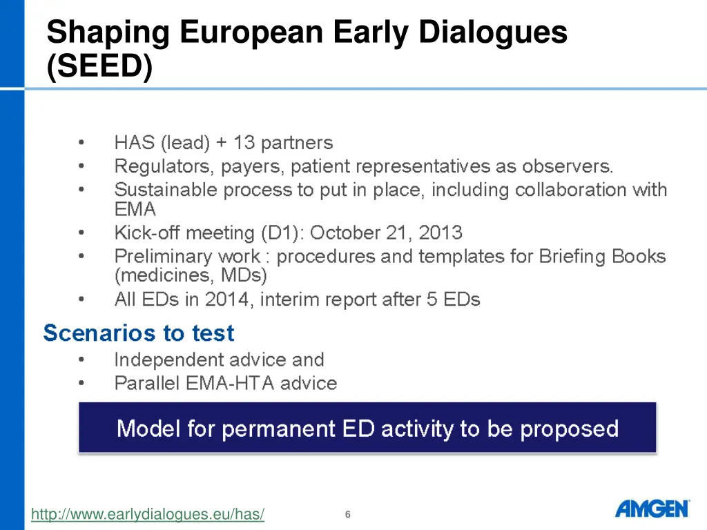 shaping european early dialogues seed