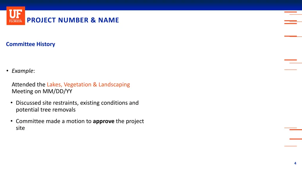 project number name 1