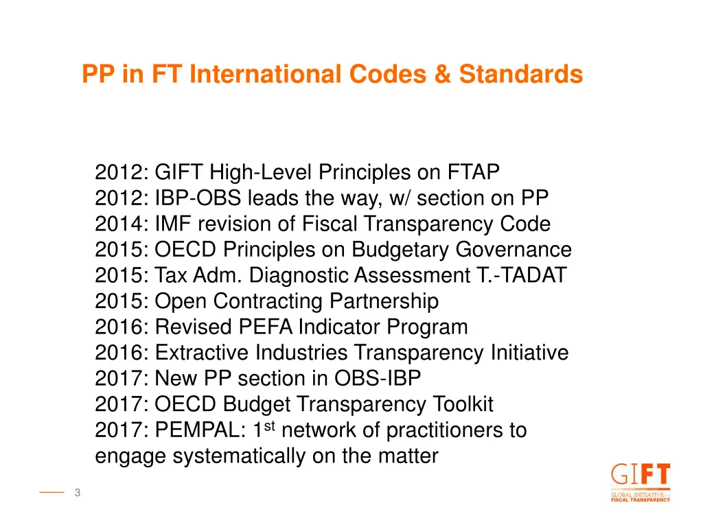 pp in ft international codes standards