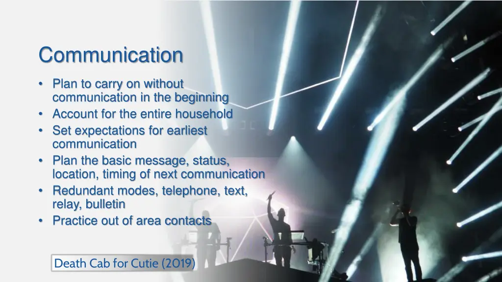 communication