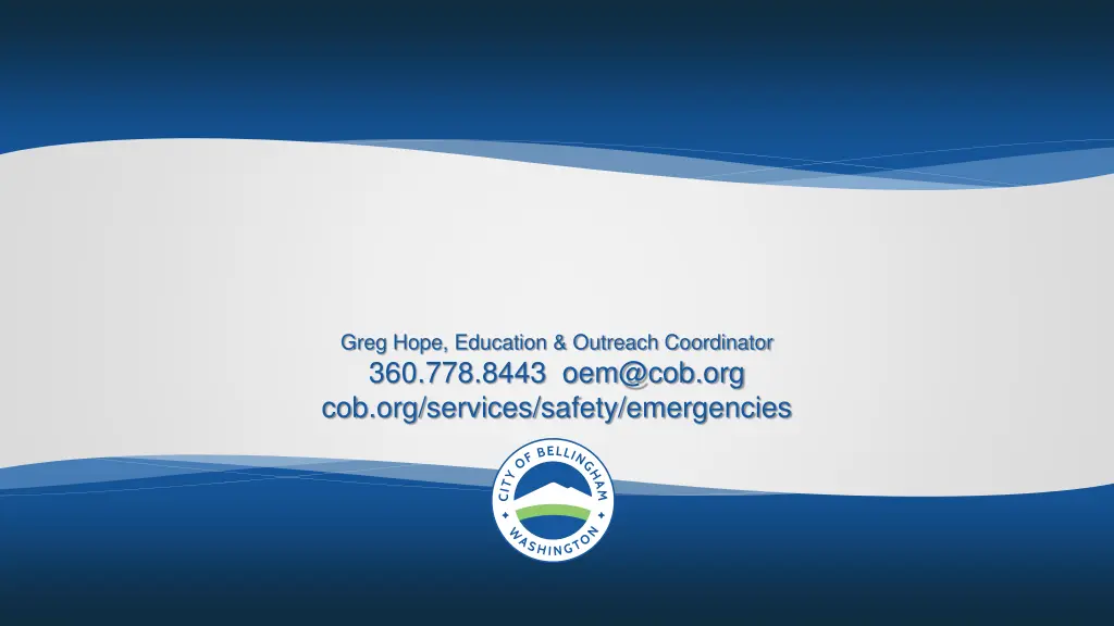 greg hope education outreach coordinator