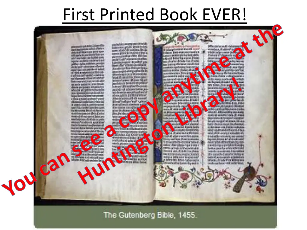 first printed book ever you can see a copy