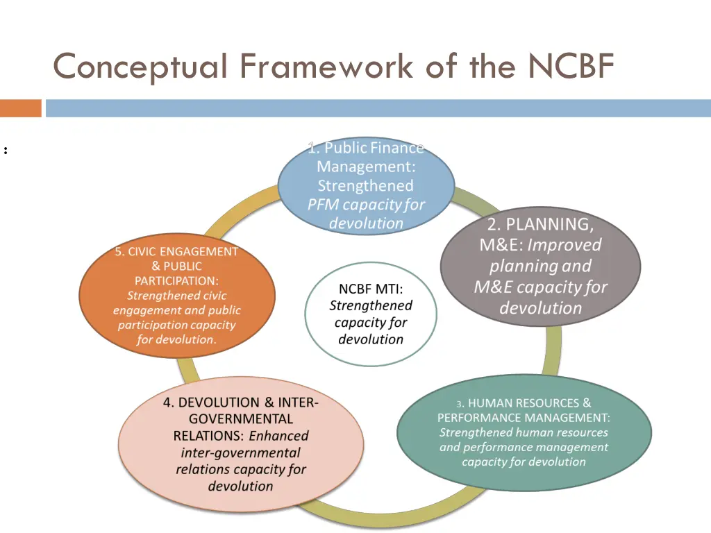 conceptual framework of the ncbf