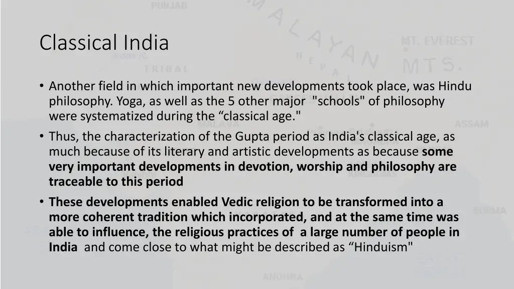 classical india