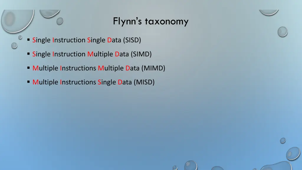 flynn s taxonomy 1