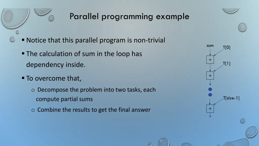 parallel programming example 1