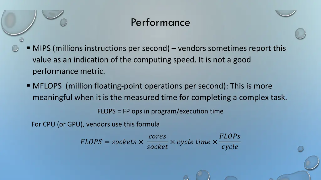 performance 1