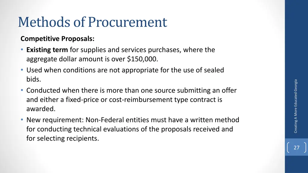 methods of procurement 3