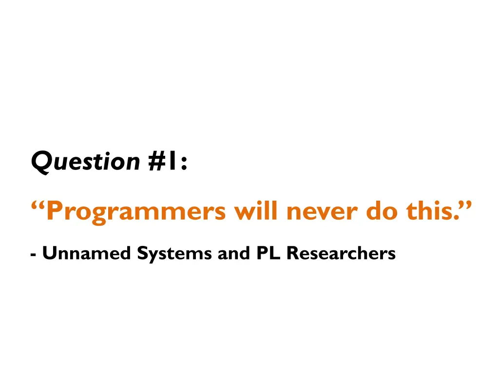 question 1