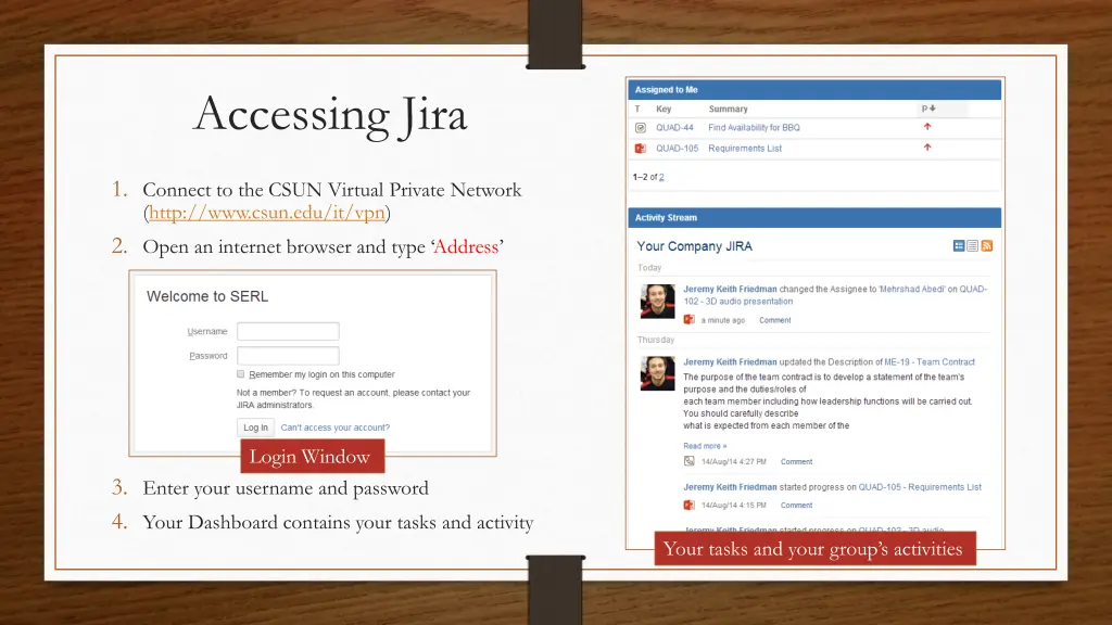 accessing jira