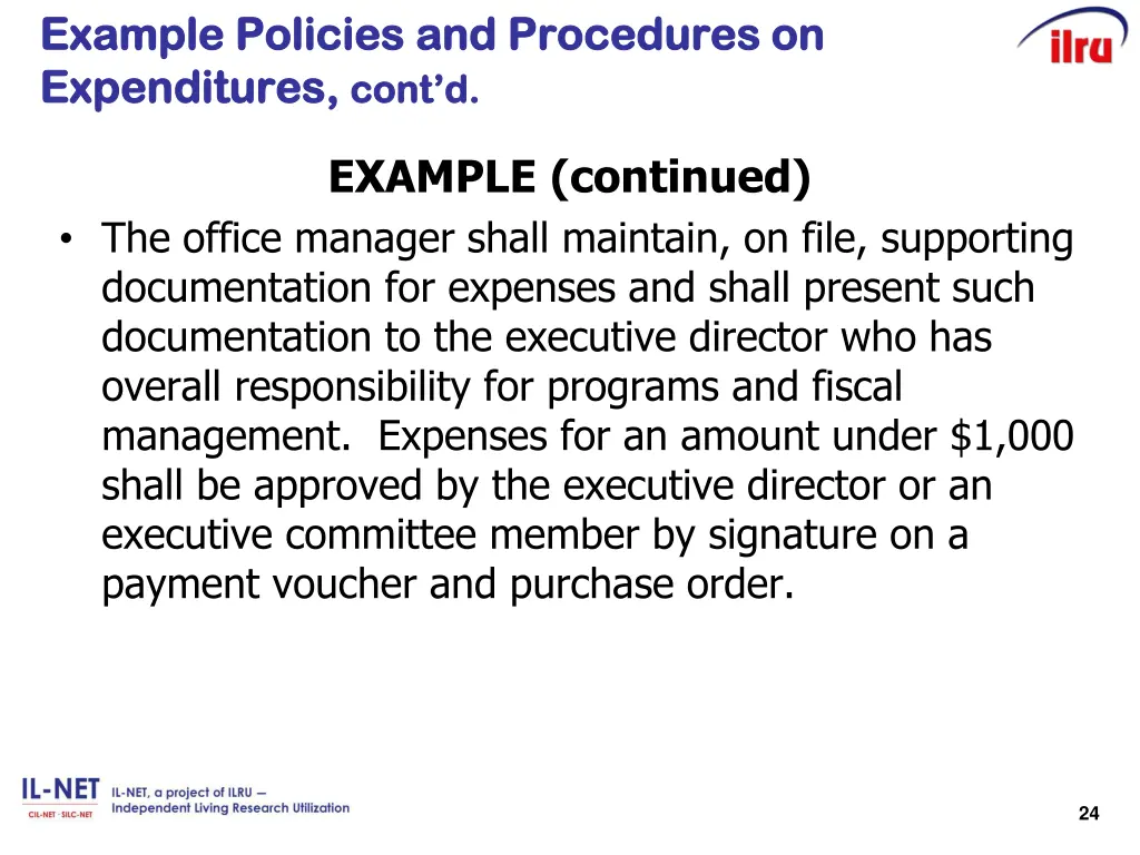 example policies example policies and procedures