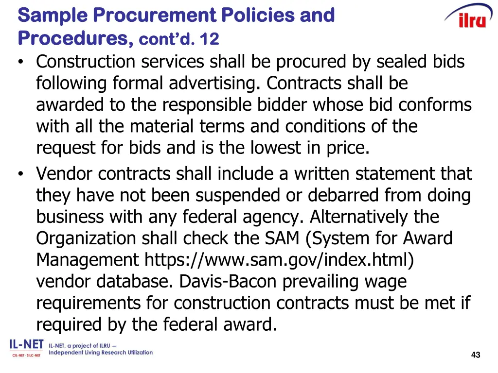 sample procurement sample procurement policies 1