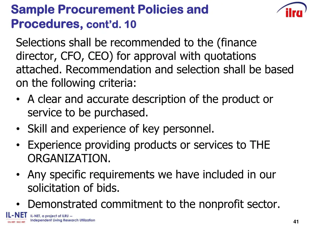 sample sample procurement procurement policies 5