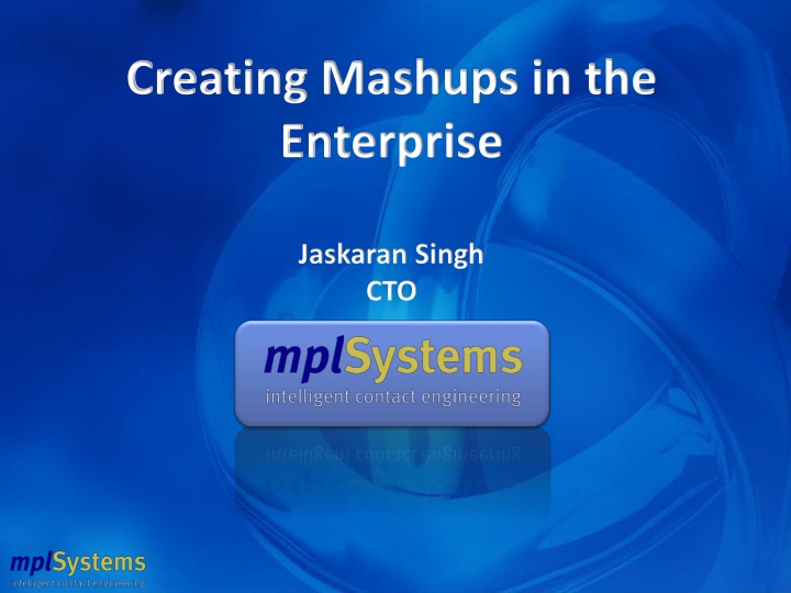 creating mashups in the enterprise
