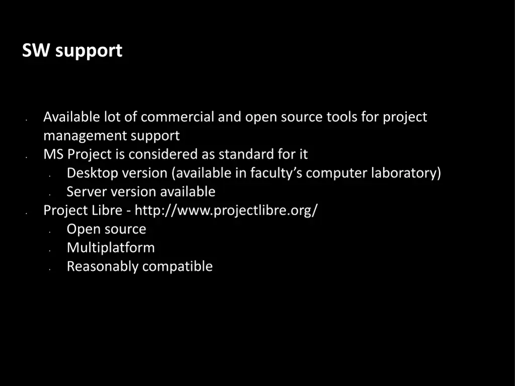 sw support