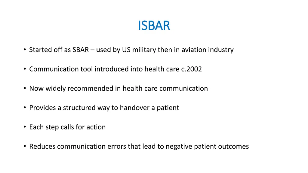 isbar isbar 1