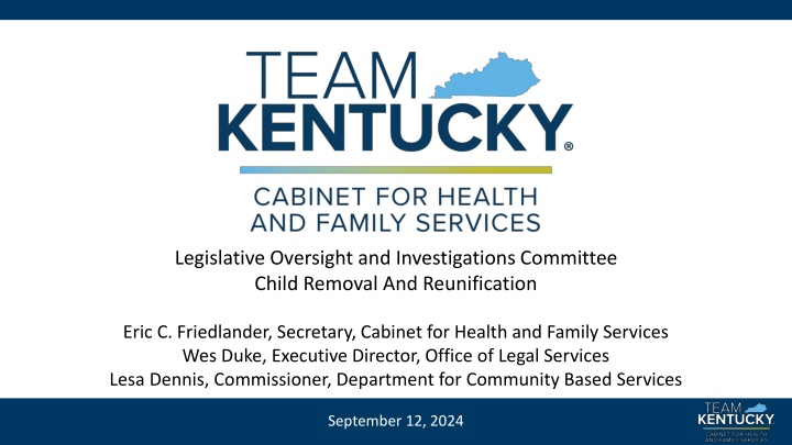 legislative oversight and investigations