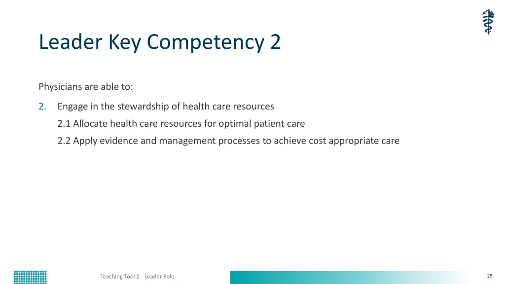 leader key competency 2