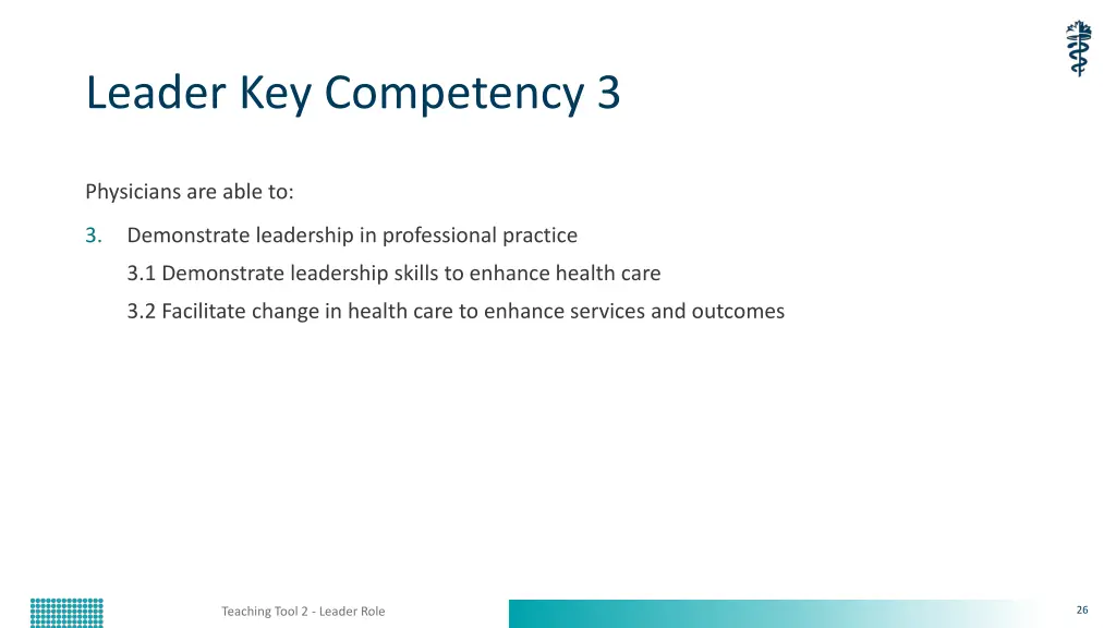 leader key competency 3