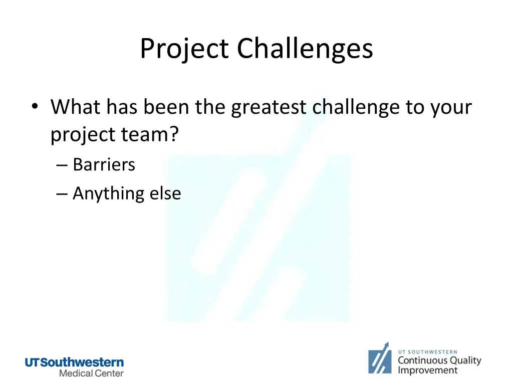 project challenges