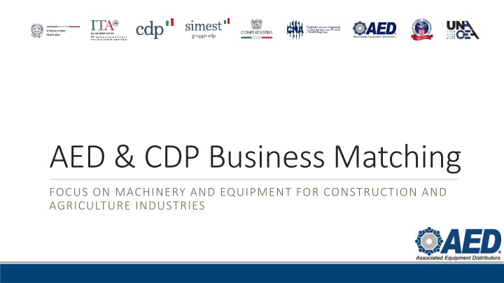 aed cdp business matching
