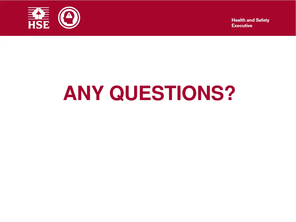 any questions