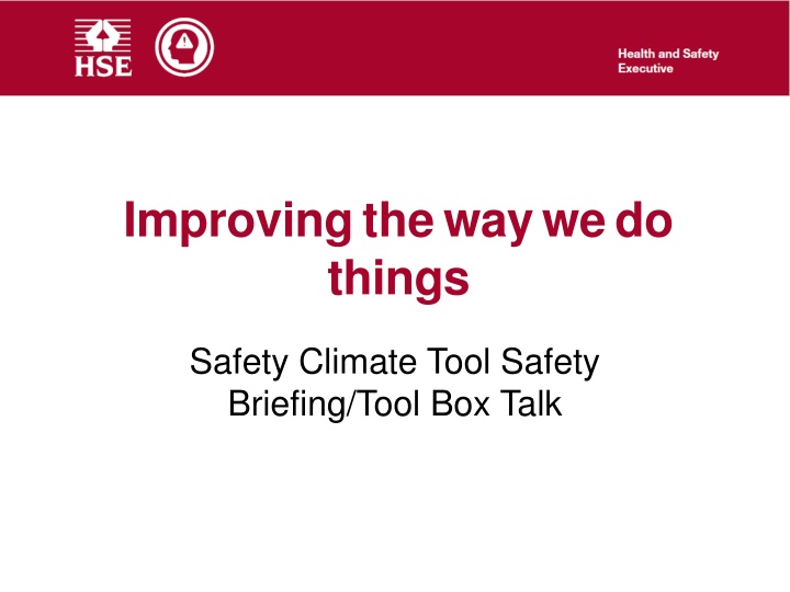 improvingthewaywedo things