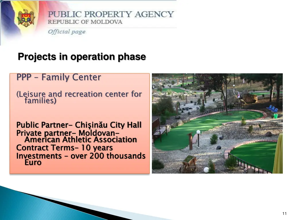 projects in operation phase