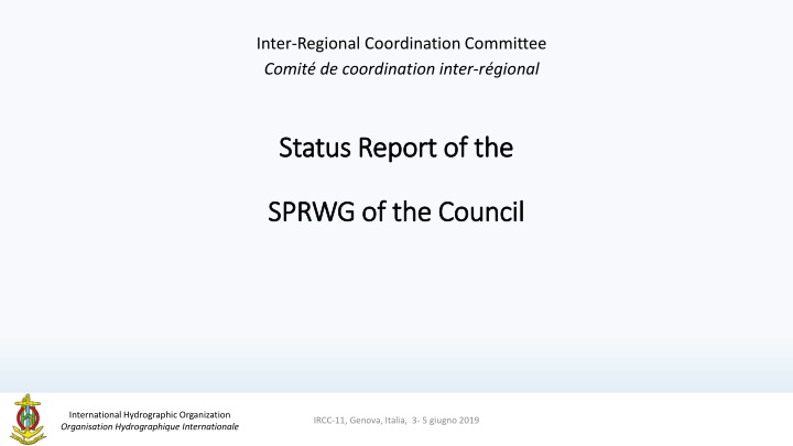 inter regional coordination committee comit