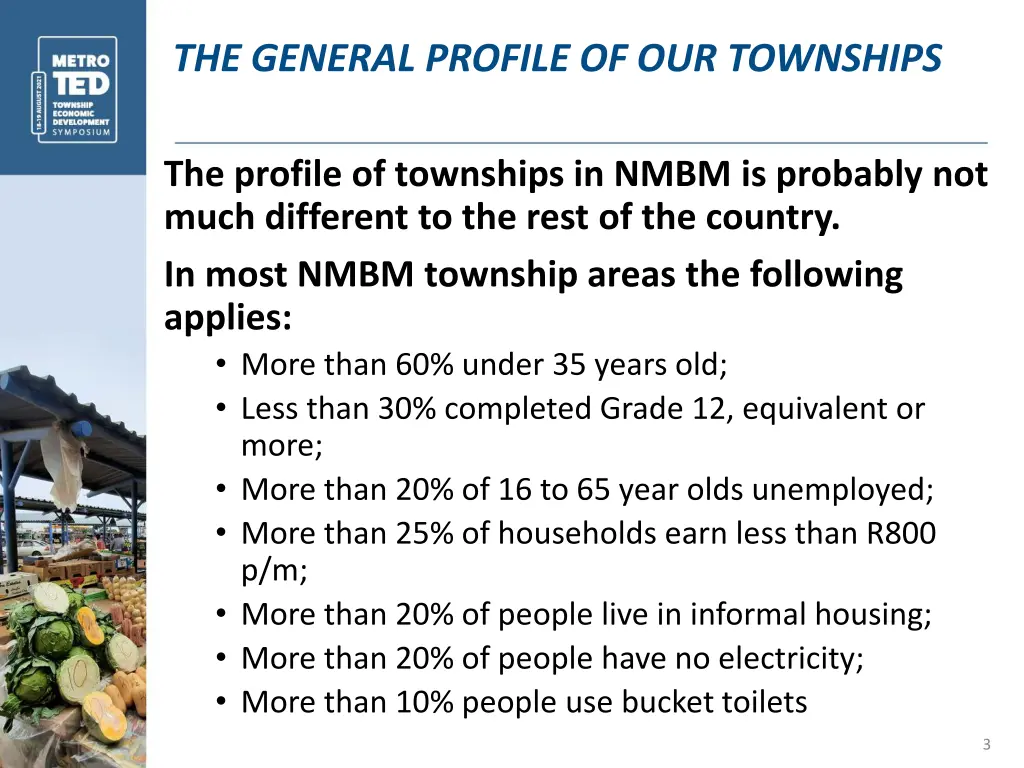 the general profile of our townships