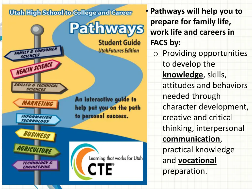 pathways will help you to prepare for family life
