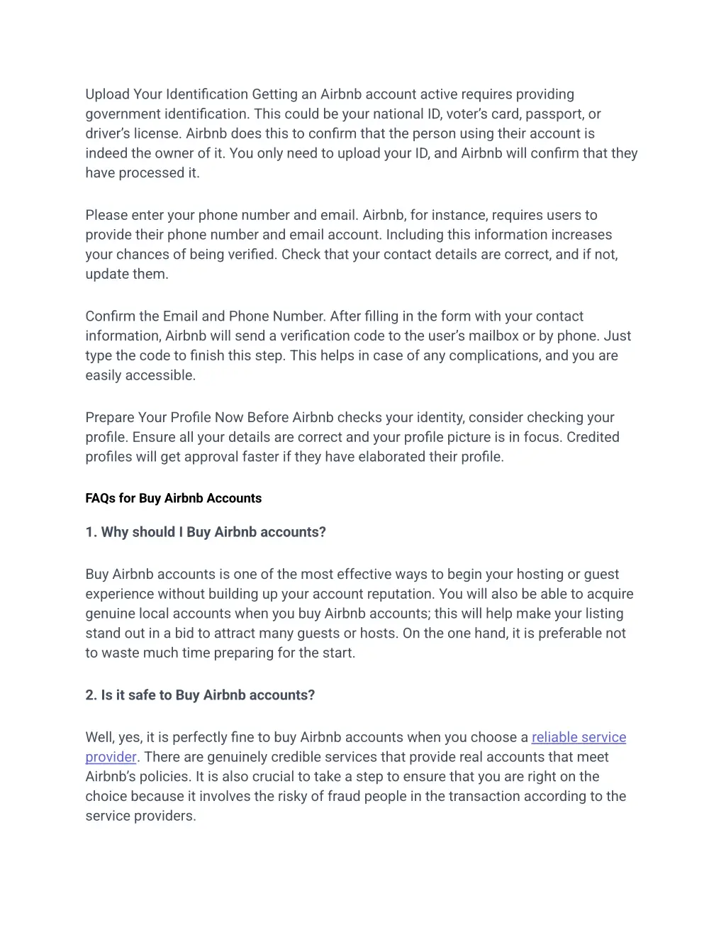 upload your identification getting an airbnb