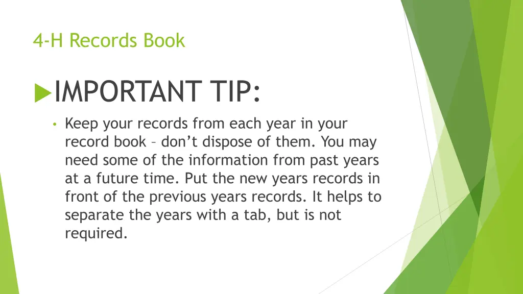 4 h records book