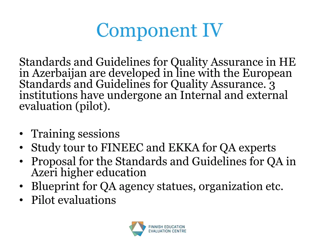component iv