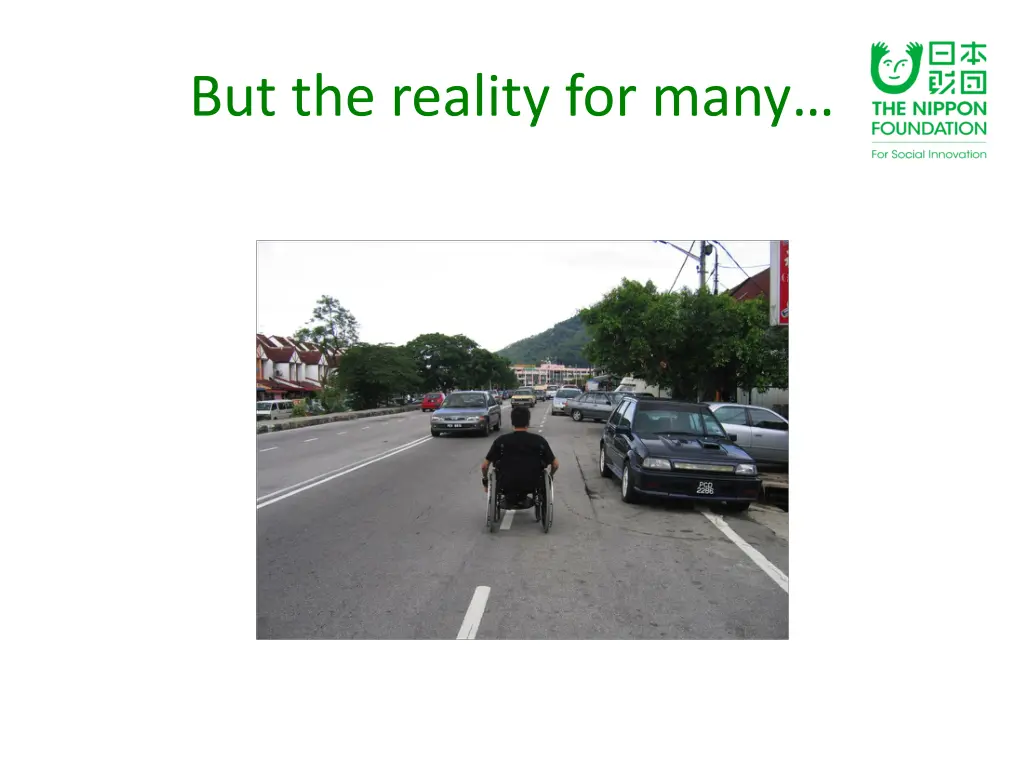 but the reality for many