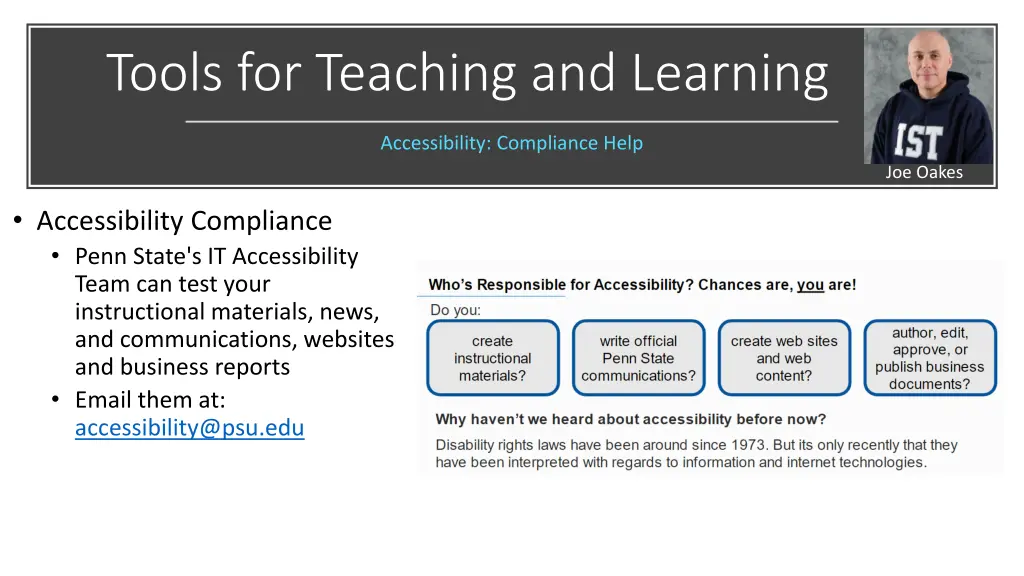 tools for teaching and learning 2