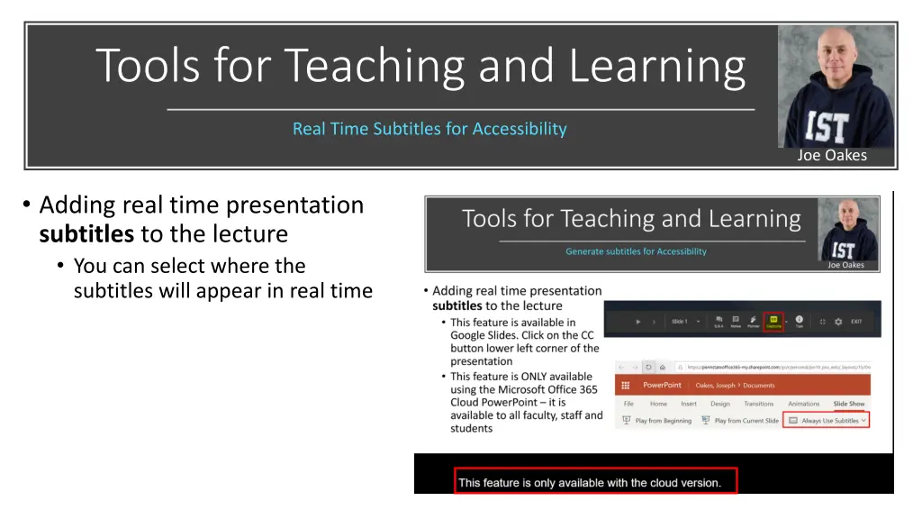 tools for teaching and learning 4