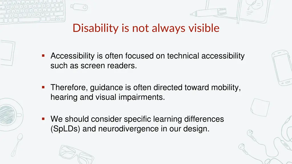 disability is not always visible